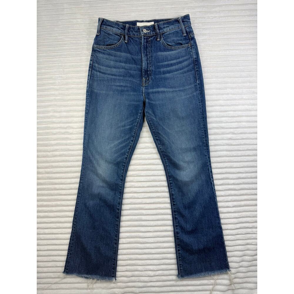 Mother SUPERIOR Hustler Flood Fray size 28 Beer Me Ankle Jeans - Picture 3 of 16